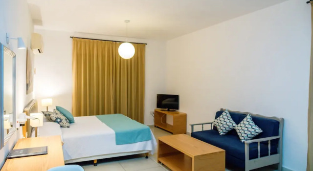 Студия Superior с балконом и с видом на внутреннюю территорию Kefalos Beach Tourist Village