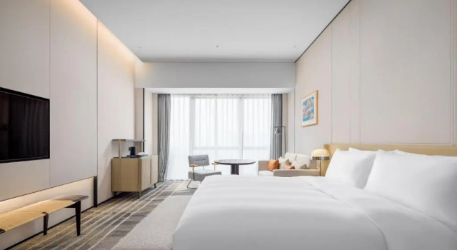 Camera doppia Deluxe con vista sulla città Sheraton Chengdu Pidu