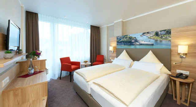 Двухместный клубный номер Standard с видом на реку Hotel Morjan