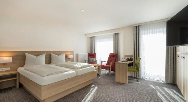 Двухместный номер Standard с видом на сад Hotel Garni Gerberhof