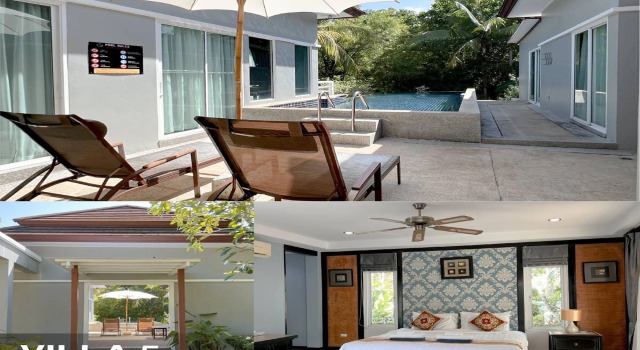 Вилла с 4 комнатами De palm poolvilla