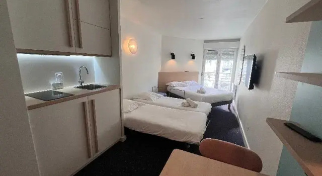 Семейный номер Standard The Originals Residence AppartHôtel Lauréades Clermont-Ferrand Centre Jaude