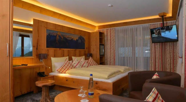Двухместный номер Comfort с балконом и с панорамным видом Alpenhotel Denninglehen