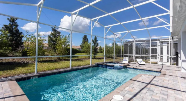 Коттедж Luxurious Single Family Home w Pool Close to Disney 1568M