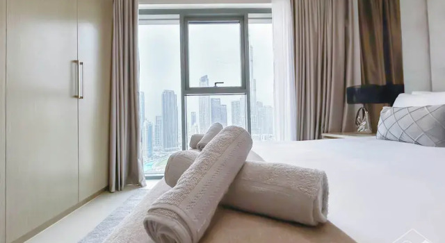 Spacious 3.5 Bedroom Apartment in Burj Royale, Забронировать Апартаменты/квартира Дубай Эмират Дубай, рядом с Дубайский аквариум