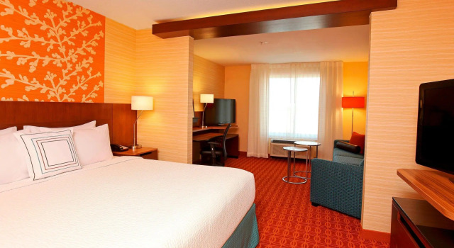 Двухместная студия Fairfield Inn & Suites by Marriott Omaha Papillion