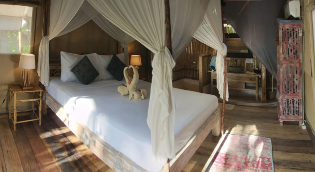 La Cocoteraie Ecolodge- Glamping, Book Campground Hotels in Lombok with Parking, Parking