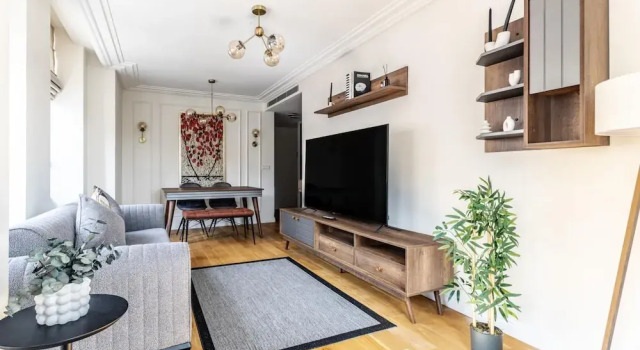 Апартаменты Sleek Flat 6 min to Istiklal Ave in Beyoglu