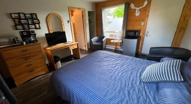 Двухместный номер Standard с балконом Auberge et Chalets sur le Lac