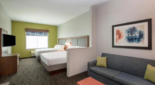 Двухместный люкс Holiday Inn Express Hotel & Suites Columbus by IHG