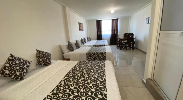 Четырёхместный номер Standard Hotel Royal Puebla
