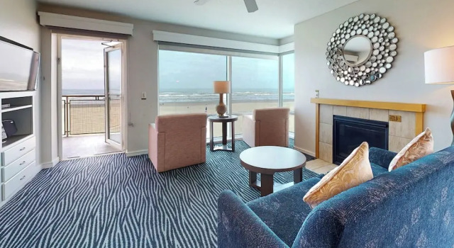 Номер Deluxe с 2 комнатами с видом на океан WorldMark Seaside