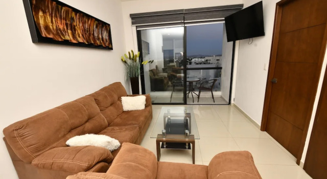 Bonito departamento con vista al mar, Reserva ahora Apartamento Mazatlán Sinaloa