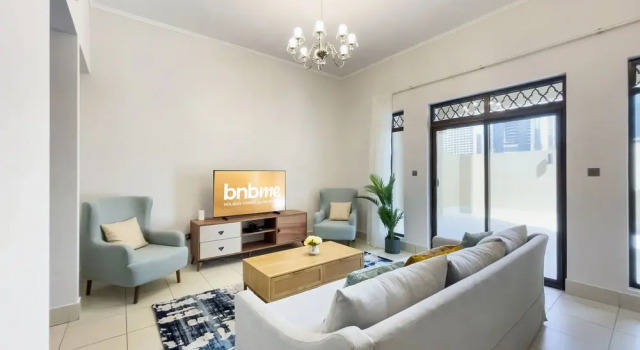1B-Reehan 5-G08 by bnbme homes, Забронировать Отель Даунтаун Дубай , рядом с Дубайский аквариум