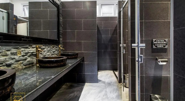 Кровать в общем номере с видом на океан Phu House