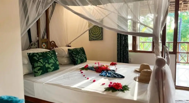 Семейный номер Superior с балконом и с видом на сад Zoi Retreat Hotel Zanzibar
