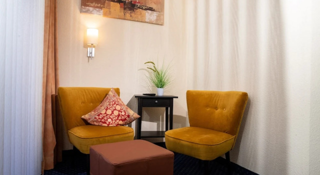 Полулюкс с балконом Rheinhotel Rüdesheim - Wellness