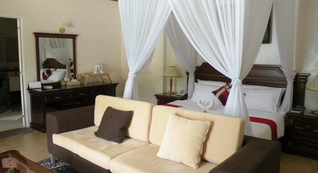 Двухместный люкс Deluxe с видом на бассейн Ogtong Cave Resort