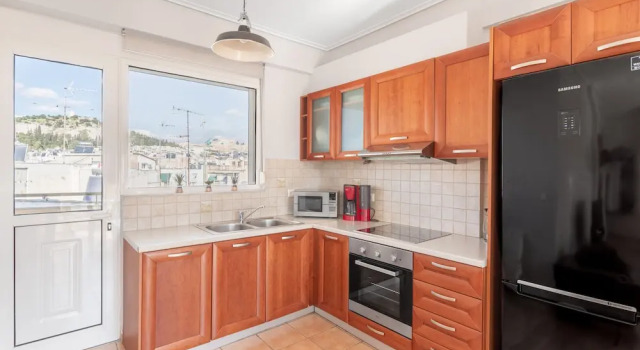 Апартаменты Penthouse w Acropolis View & Parking