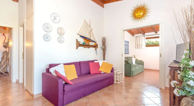 Apartment With 3 Bedrooms in San Teodoro, With Wonderful sea View and Furnished Garden - 400 m From the Beach