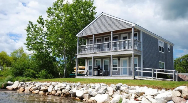 Апартаменты с 2 комнатами с видом на озеро Keltic Quay Cottages & Bayfront Lodge