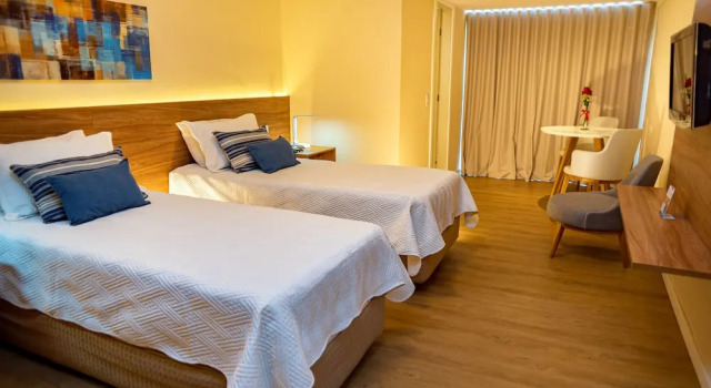 Двухместный номер Standard с видом на бассейн Grande Hotel da Barra