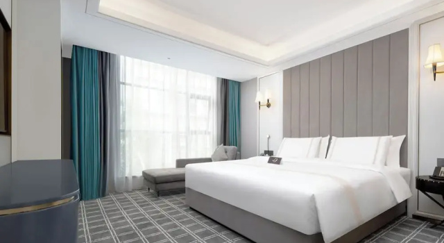 Двухместный люкс Luxury с видом на город Pazhou XANA Deluxe International Hotel Pazhou Convention and Exhibition Center Nanzhou Metro Station Branch