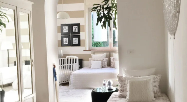 Апартаменты Deluxe c 1 комнатой с видом на сад Villa Aida