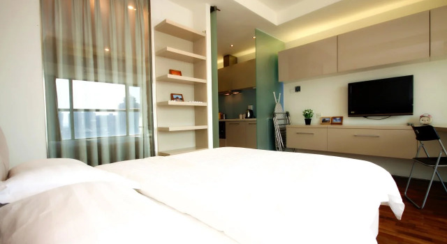 Rich&Young Seasons Park Service Apartment, Book Lejlighed Hoteller i Beijing Province med parkering, Parkering