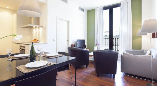 Одноместный номер Standard Дуплекс Inside Barcelona Apartments Mercat