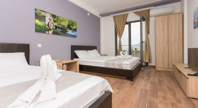 Четырёхместные апартаменты Classic с красивым видом из окна Resort Bevilacqua