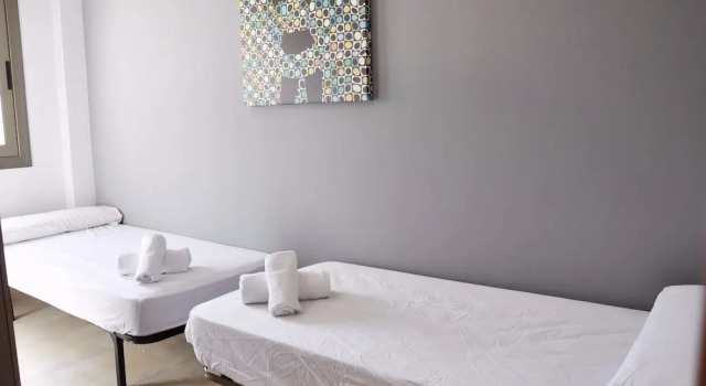 Апартаменты с 2 комнатами с балконом и с видом на море Apartamento Llevant