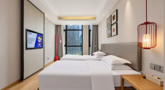 Люкс Kaiyuan Manju Hotel (Yinzhou Wanda Plaza Ningbo Railway Station Branch)