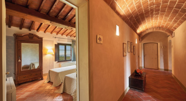 Люкс Classic с видом на сад Casale di Valle Dimora Storica