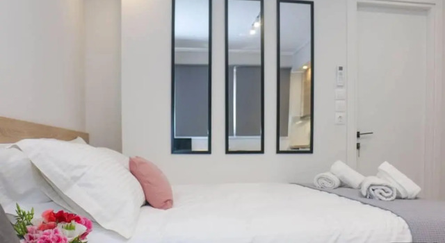 New Studio 4 Downtown Thessaloniki-fully Equipped, Забронировать Апартаменты/квартира Отели Салоников с парковкой, рядом с Базилика Святого Димитрия, Парковка