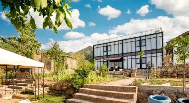Floral Hotel·Yunqi Xiaozhu Hotel(Lantian Buckwheat Ridge Store), Boek Hotel Hotels in Shaanxi met parkeren, Parkeren