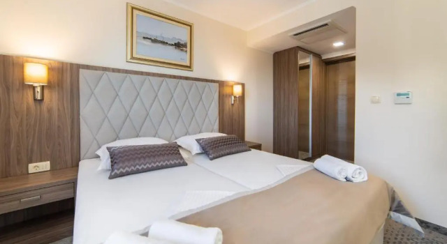 Двухместный номер Deluxe с балконом и с видом на море Hotel Bella Vista