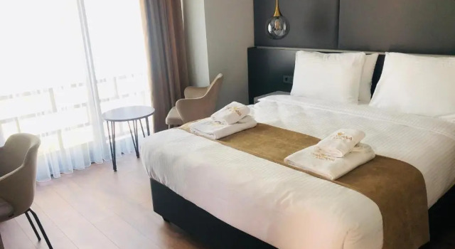 Двухместный номер Deluxe с частичным видом на море Santana Resort Otel