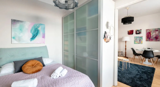 2ndhomes Cozy 1BR Apartment with a View