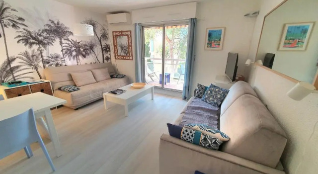 Studio Bormes in Blue à La Favière - Classé 3 étoiles