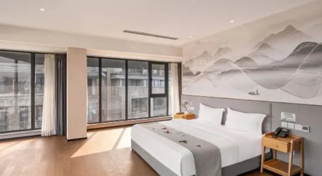 Люкс с 2 комнатами Shangqingcheng Resort Hotel (Qingcheng Mountain Scenic Area High-speed Railway Station)