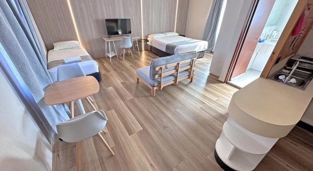 Студия Deluxe Spa Village Motel