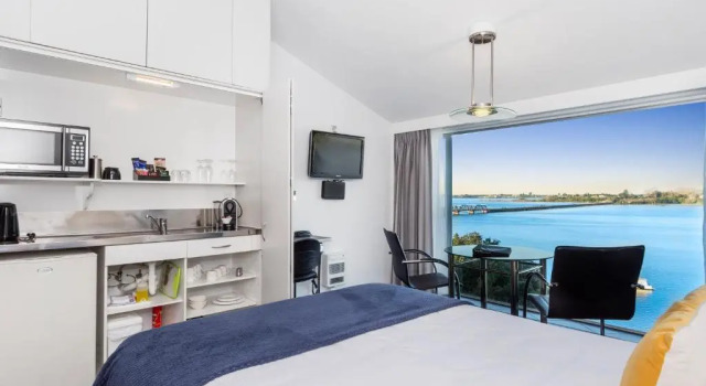 Двухместный люкс Executive с видом на воду The Tauranga on the Waterfront