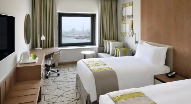 Номер Standard с видом на воду Отель Holiday Inn & Suites - Dubai Festival City by IHG