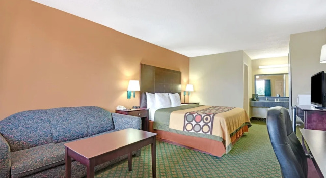 Двухместный номер Standard Super 8 by Wyndham Universal City