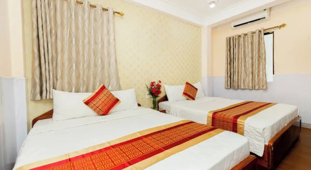 Семейный номер Standard с видом на город Vuon Tao Dan Hotel Near Ben Thanh Market