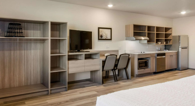 Двухместный номер Standard WoodSpring Suites Tacoma - Lakewood