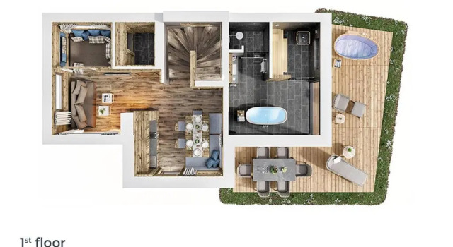 Шале Superior MONDI Chalets am Grundlsee