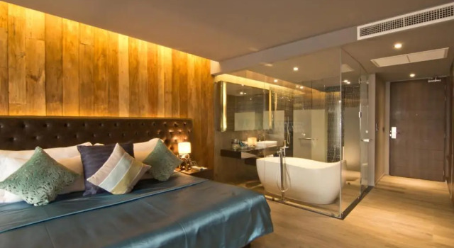 Двухместный номер Deluxe с видом на море Le Coral Resort