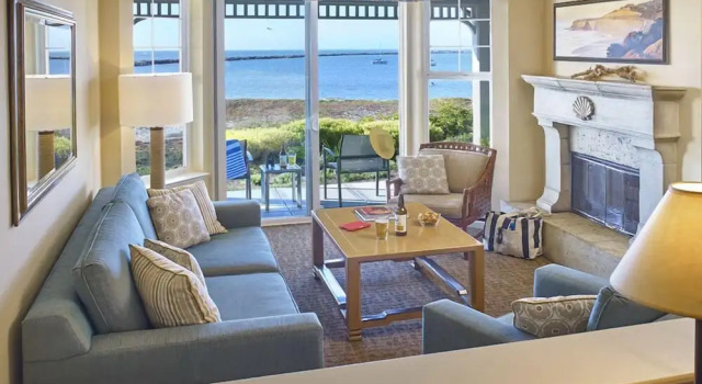 Люкс с видом на океан Beach House Half Moon Bay